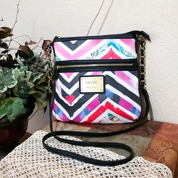 Nicole by Nicole Miller Handbags - Nicole by Nicole Miller COLORFUL Crossbody Handbag